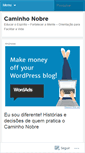 Mobile Screenshot of caminhonobre.com.br